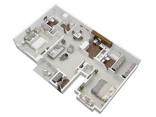 Floor plan Blue Heron