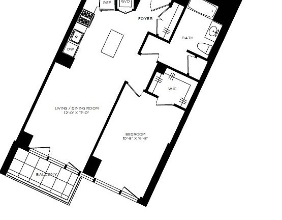 2nd image of 625 W 57th St APT 2204