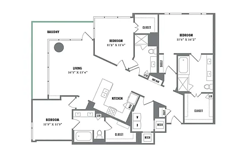 Floor plan C1