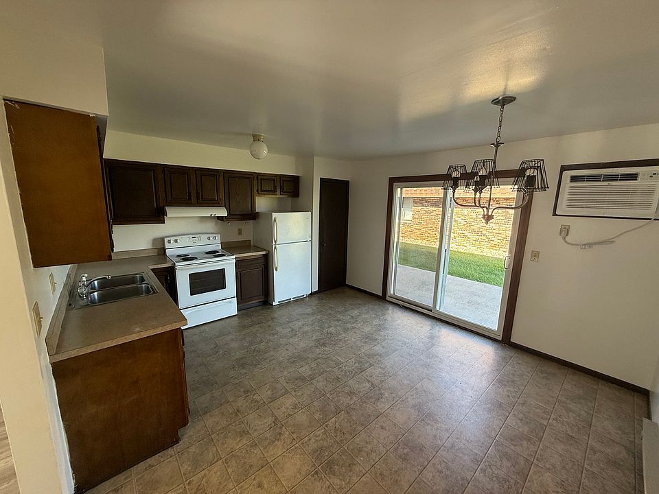 Large kitchen with access to your own patio space