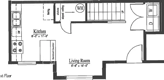 Unit #3 - 1st Floor Unit #3 - 1st Floor