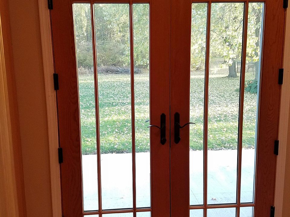 French Doors opening onto patio