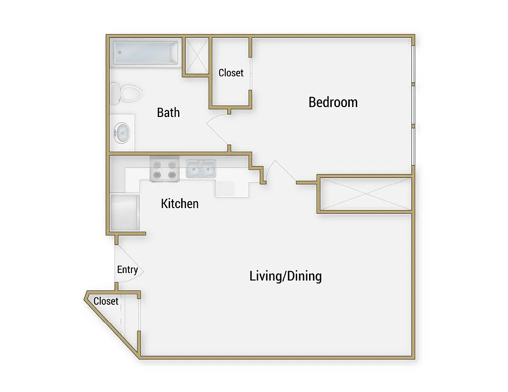 Floor plan Wharf