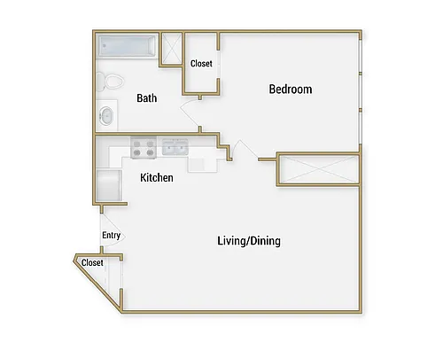 Floor plan Wharf