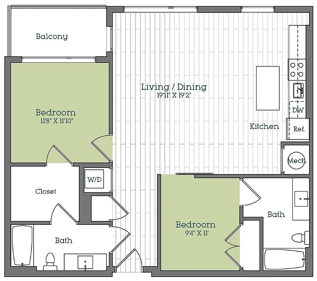 Floor plan B2