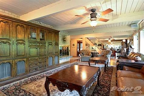 Living Room open to Den as well