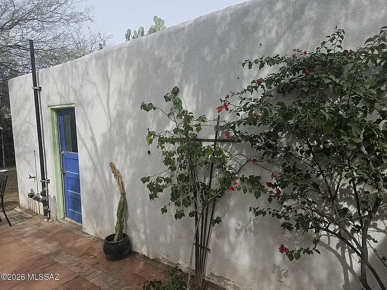 Courtyard and laundry/workshop entrance