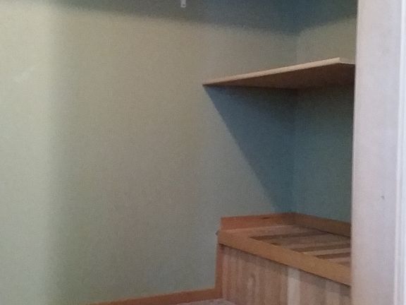 Walkin closet in Master bedroom