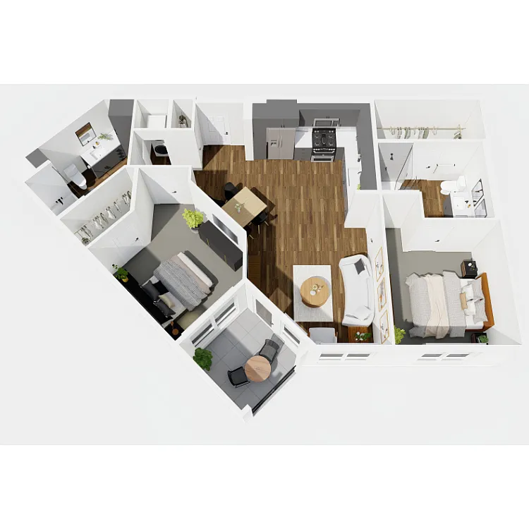 Floor plan B3