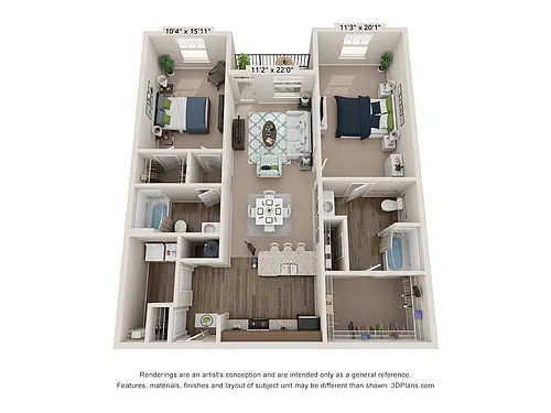 Floor plan B2