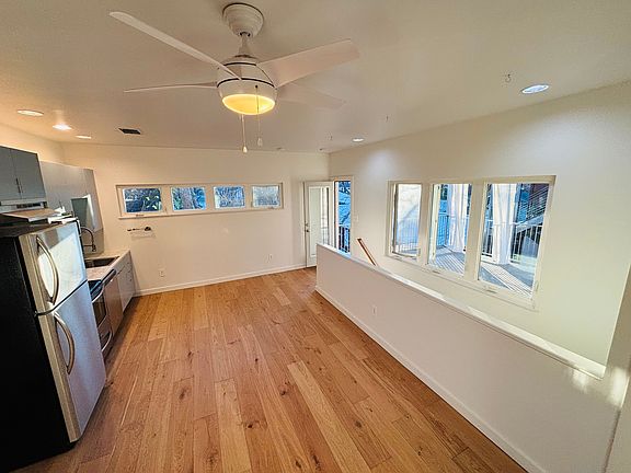 Kitchen with lots of natural light.