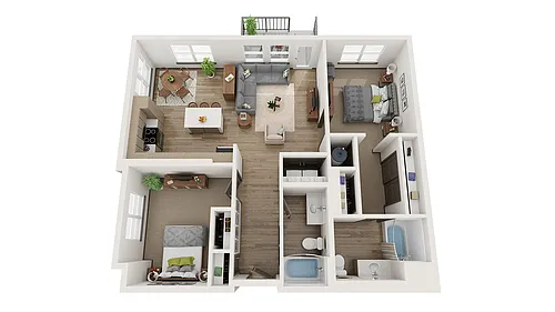 Floor plan B2