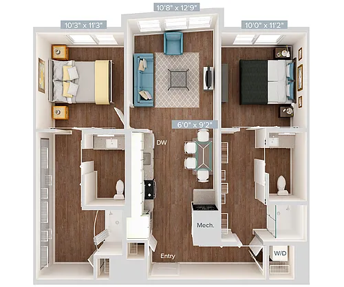 Floor plan BM02_975SF2163