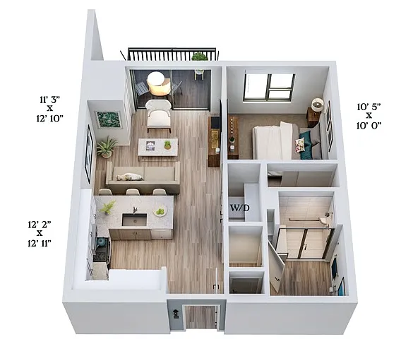 Floor plan B1
