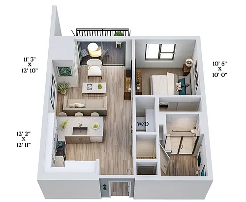 Floor plan B1