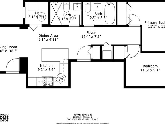 2nd image of 1020 W Ainslie St #4