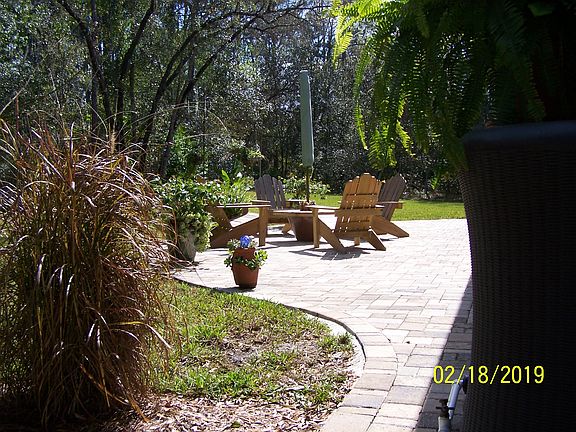 backyard paver patio