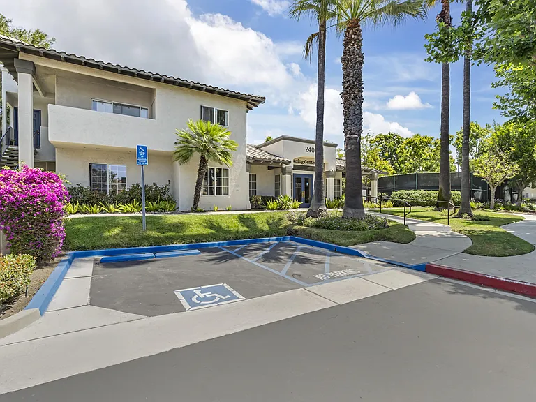 Our community offers designated ADA parking spaces to ensure accessibility for all residents and visitors, making it easy and convenient for everyone to enjoy The Summit at Chino Hills.