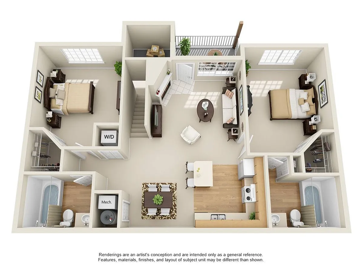 Floor plan Maroon Bells 1