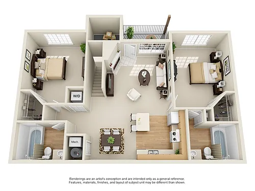 Floor plan Maroon Bells 1