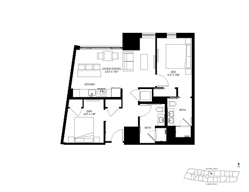Floor plan 1-E