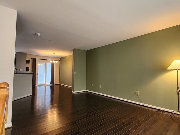 Open floor plan; family room, dining room and kitchen