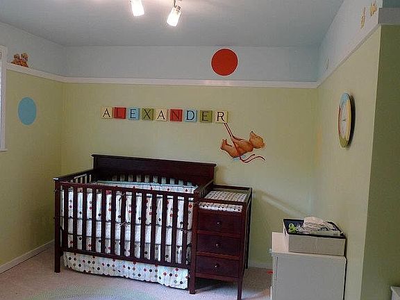 sweet nursery, extra bedroom