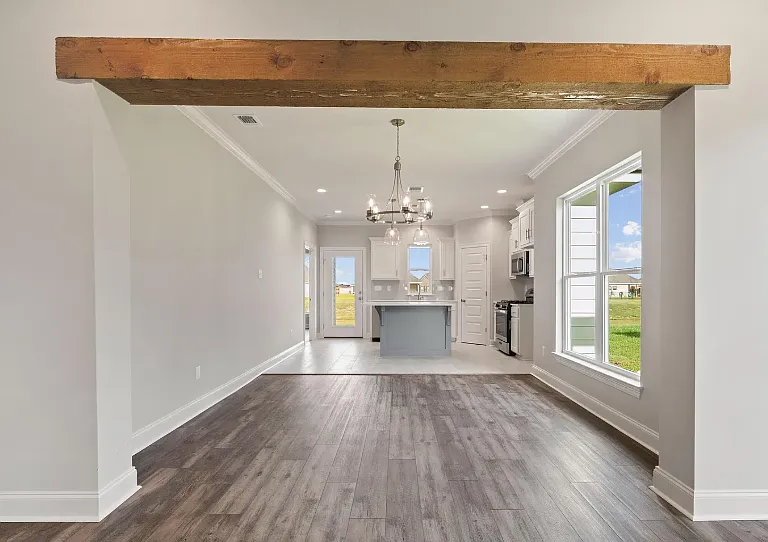 Kitchen and dining room