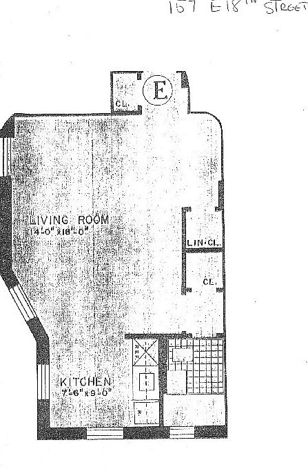 1st image of 157 E 18th St APT 3E