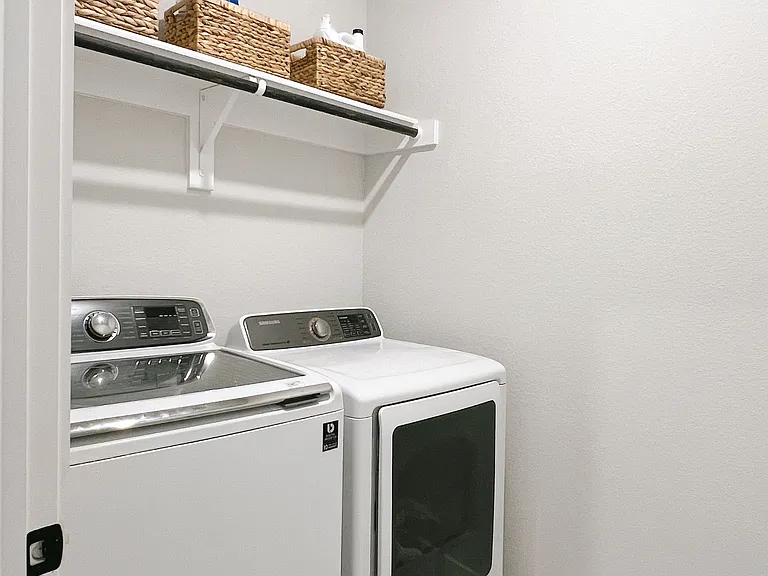 upstairs laundry room