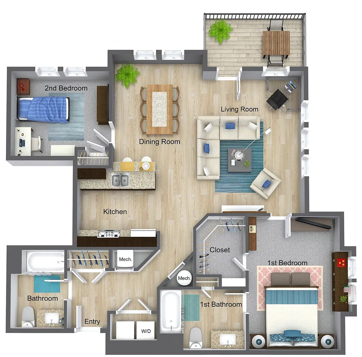 Floor plan Cedar