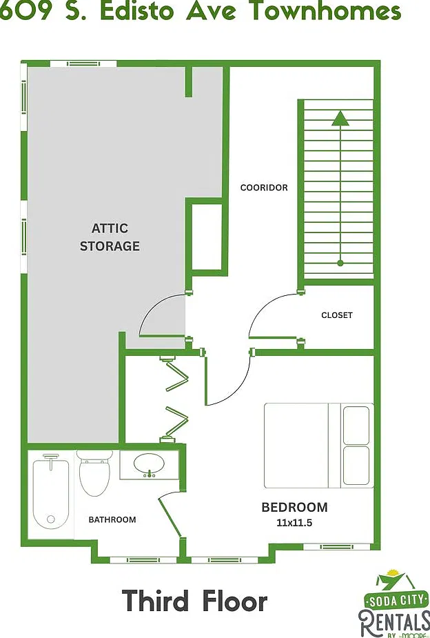 Edisto Row | 3 Bedroom, 3 Bath Townhomes | Pre-leasing for 20272028 | Near USC — Photo 4