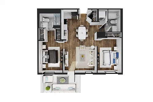 Floor plan Dominion