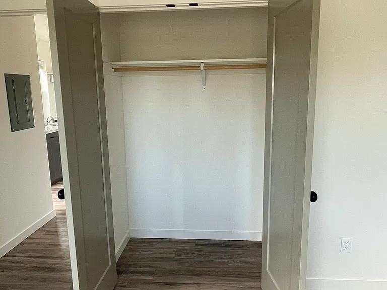 closet in bedroom