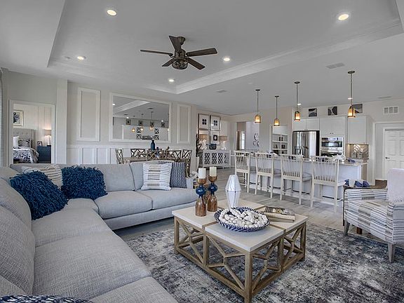 On Top of the World Communities Ocala FL Wisteria Model Floor plan Living Area