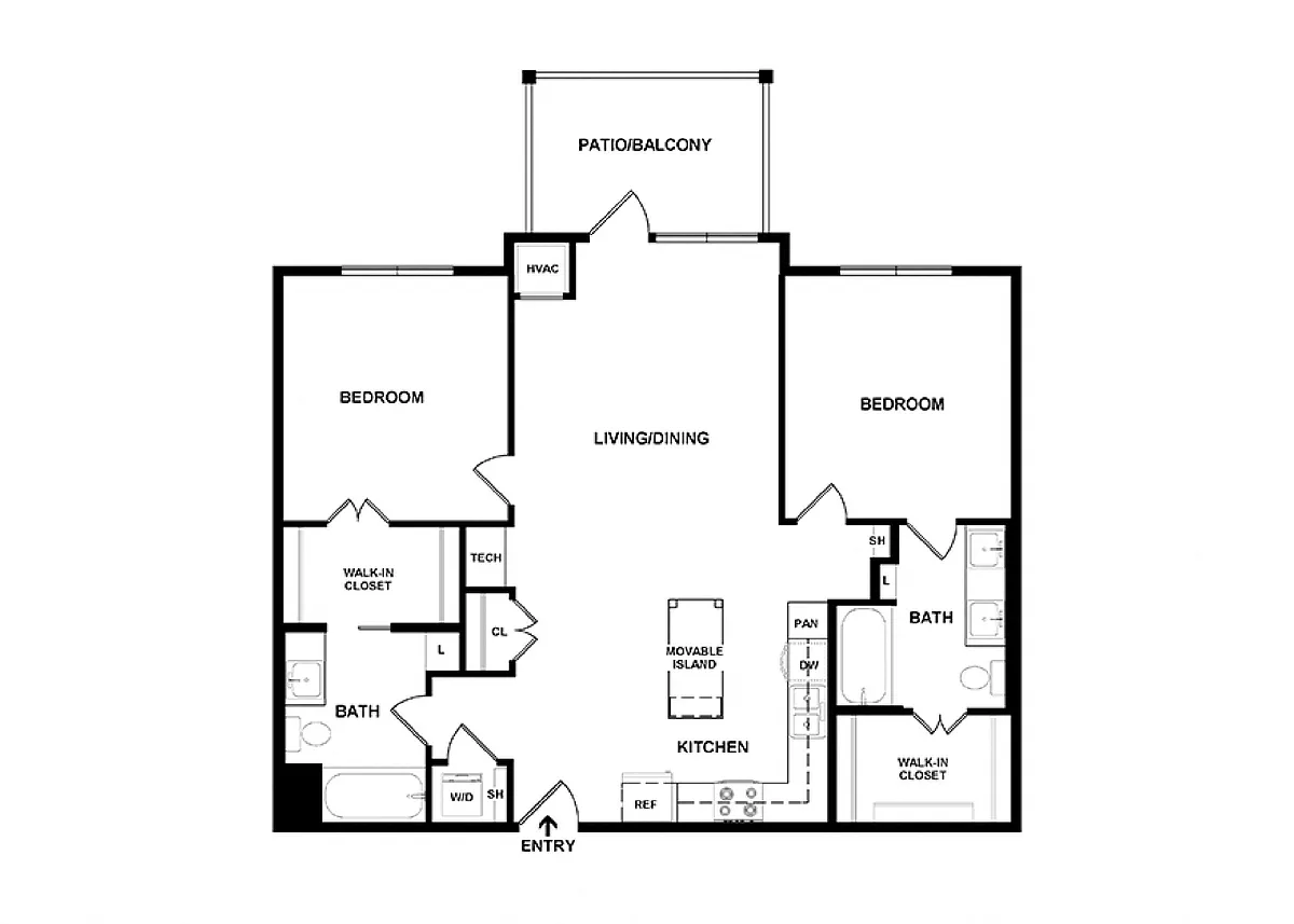 Floor plan B6