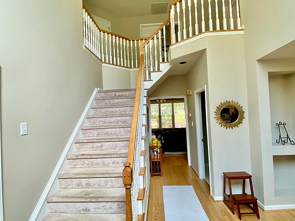 Stair to the second floor