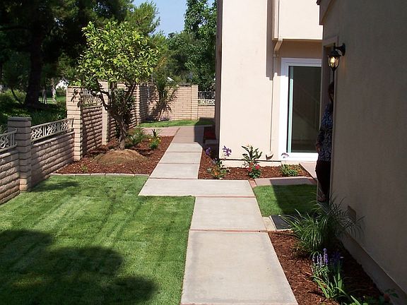 View from entry gate