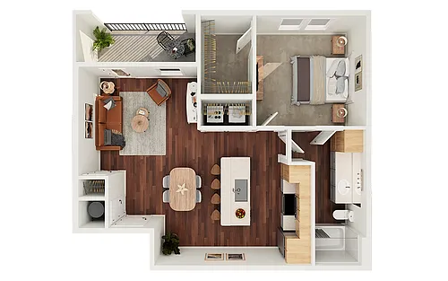 Floor plan A2B