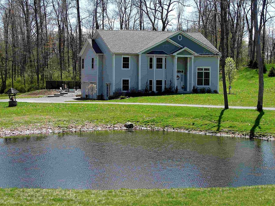 House View From Pond