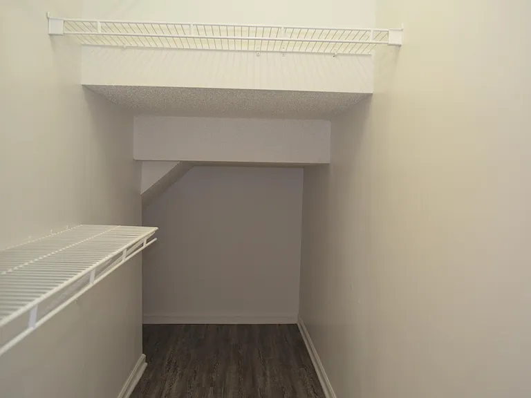 Master closet with storage