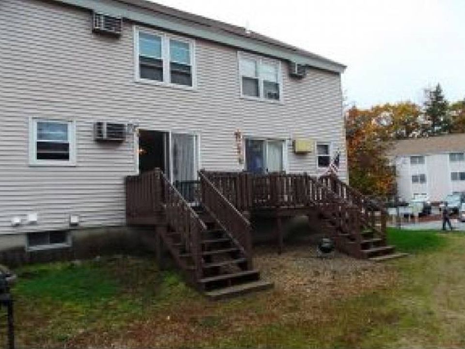 back of townhouse