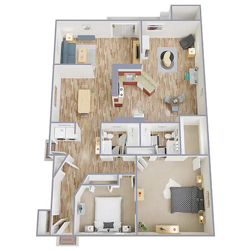 Floor plan Imperial Deluxe