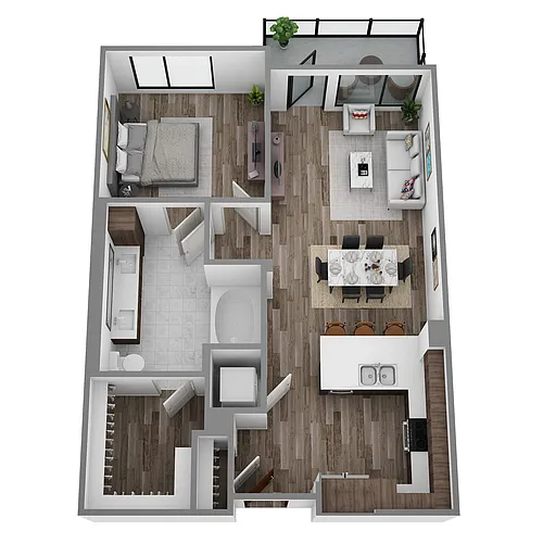 Floor plan M