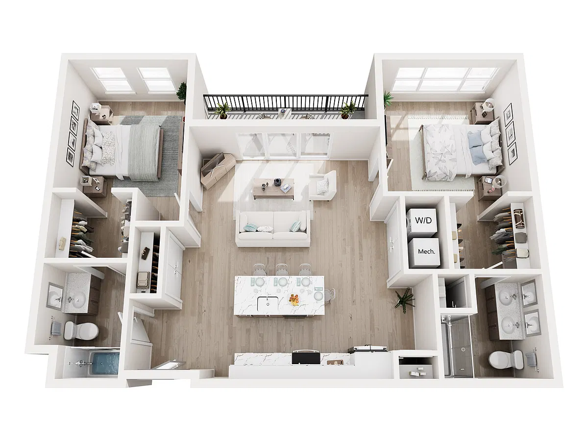 Floor plan 02D-A