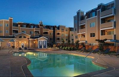 Pool right outside the unit