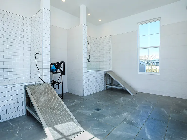 Pet spa with dryer
