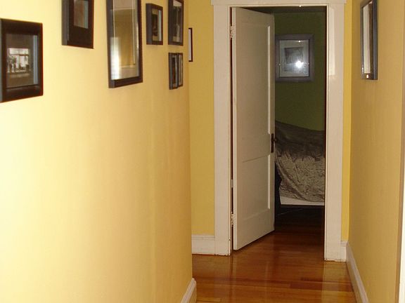 Hallway and refinished floor