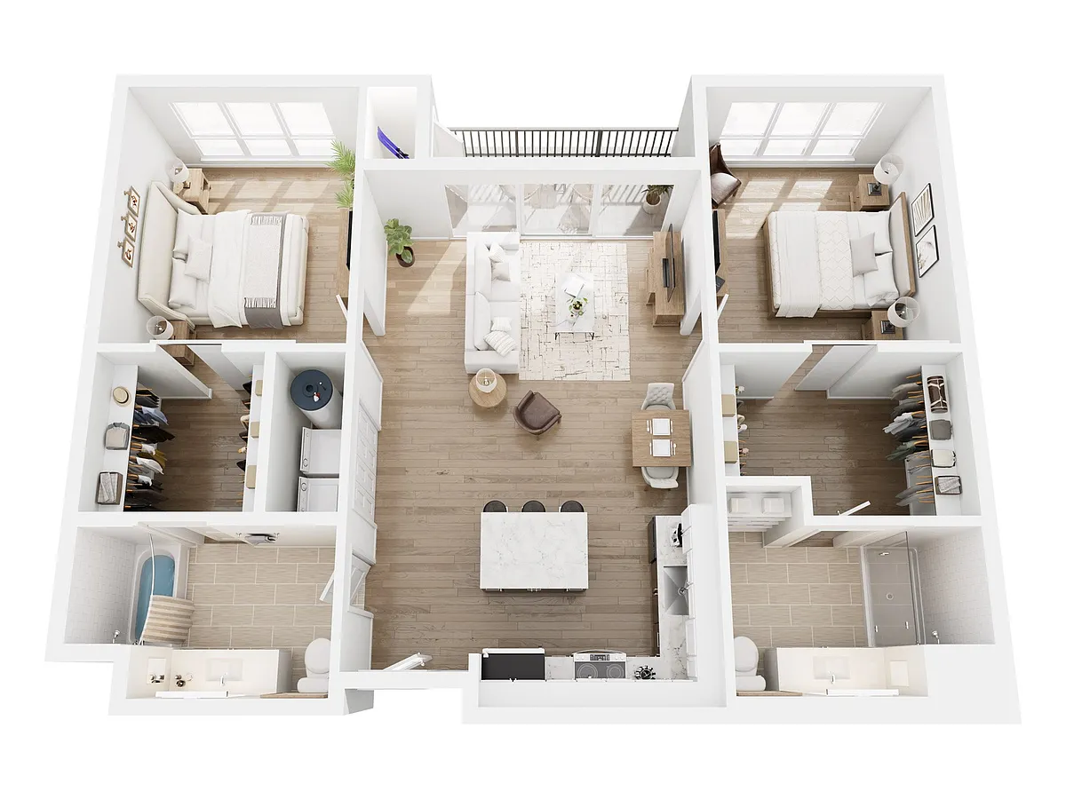 Floor plan B1-ADA