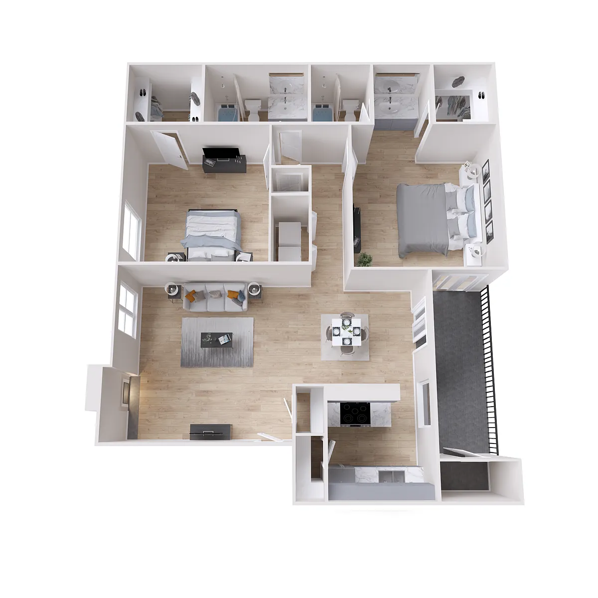 Floor plan B3 Classic